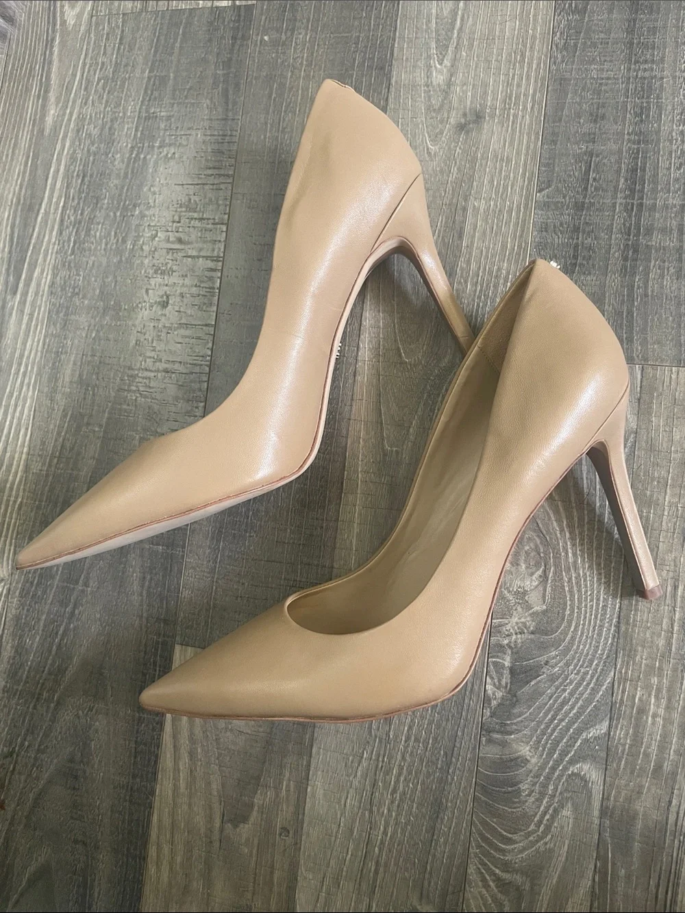 Sam Edelman Pointed-Toe  Hazel Pumps in Light Natural